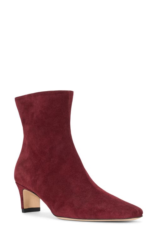 Staud Women's Wally Pointed Toe Ankle Boots In Pinot