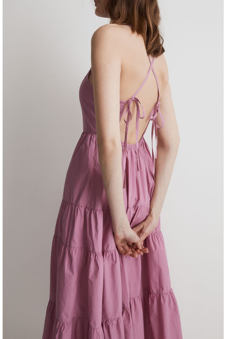 Sidonie Cotton Poplin Maxi Dress, Alternate, color, SHADED PINK
