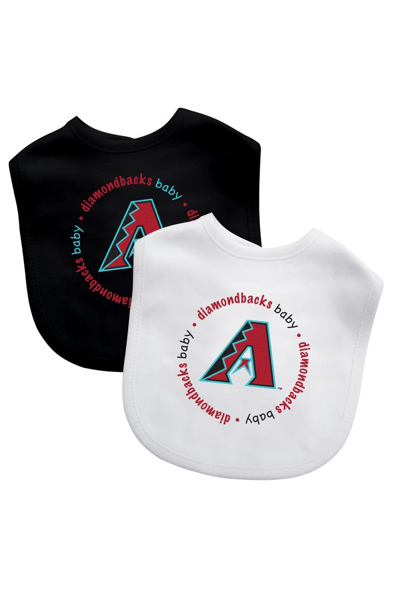Arizona Diamondbacks - Baby Bibs 2-Pack, Main, color, Multicolor