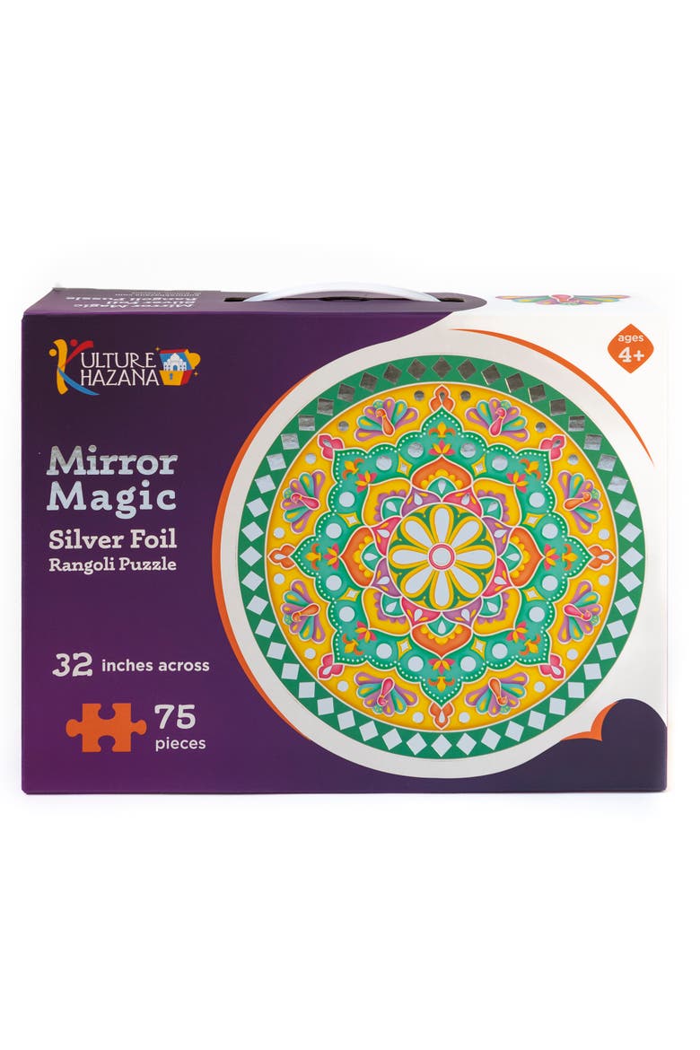 Mirror Magic 75 Piece Floor Puzzle, Ages 4+, Main, color, Multicolored