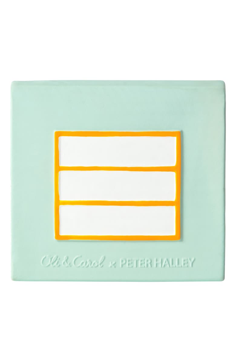 Oli&Carol x Peter Halley Teething Toy, Main, color, Mint