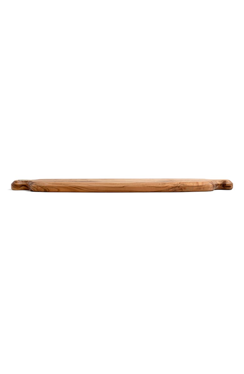 Berard Olive Wood Cutting Board, 16.5" x 5.5" x 0.75", Alternate, color, Brown