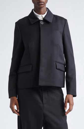Boxy Wool Crop Jacket
