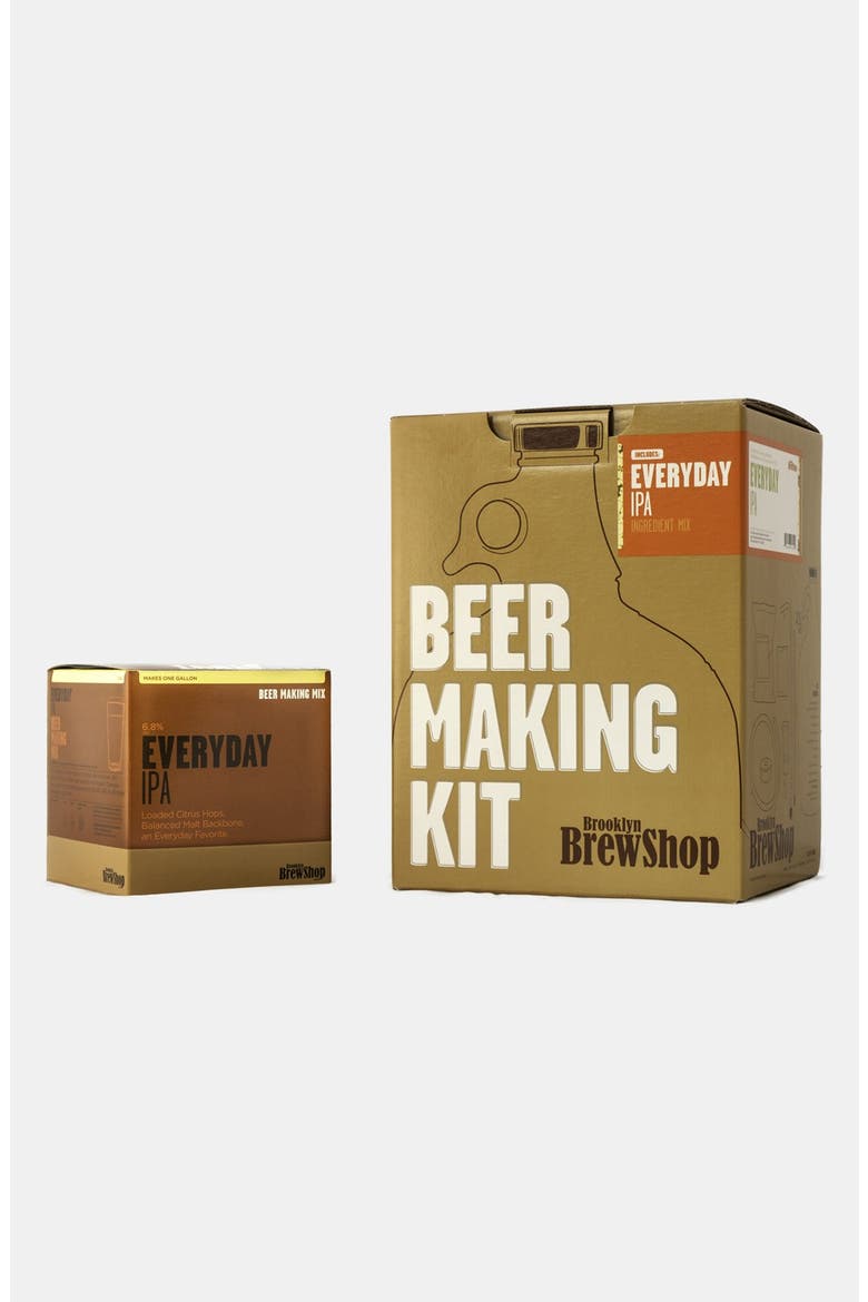 'Everyday IPA' One Gallon Beer Making Kit, Alternate, color, BROWN