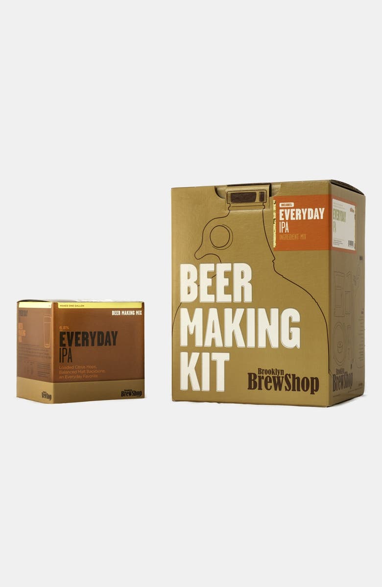 Brooklyn Brew Shop 'Everyday IPA' One Gallon Beer Making Kit, Alternate, color, Brown