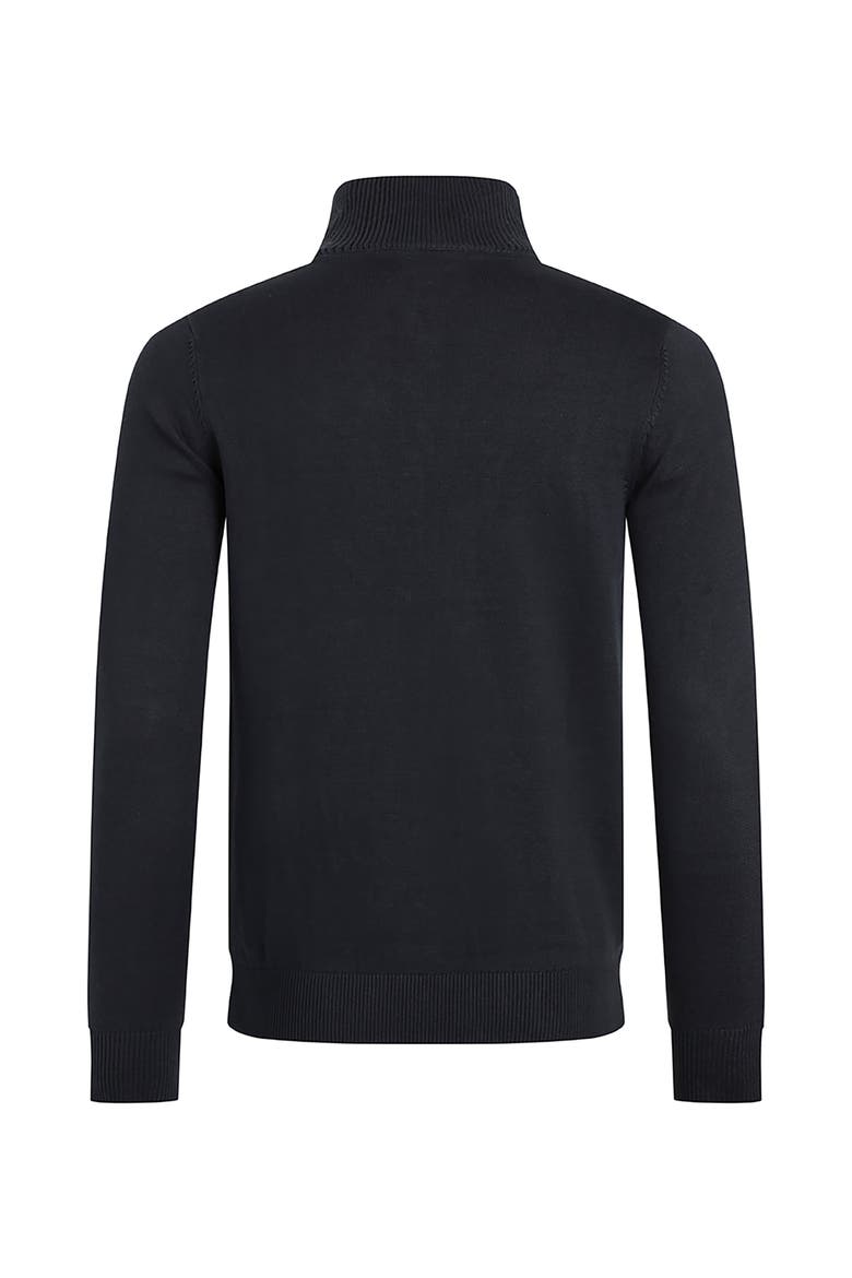 Baxter Fine Knit 1/4 Zip Jumper, Alternate, color, Navy