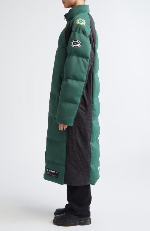 Off Season Nfl Team Water Repellent Puffer Jacket In Green