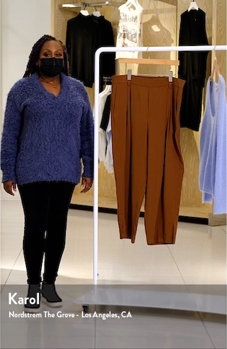 Stovepipe Crop Pull-On Pants, sales video thumbnail