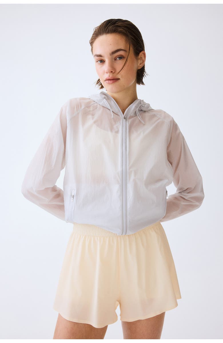 H&M Double-layered sports shorts, Main, color, Butter Yellow