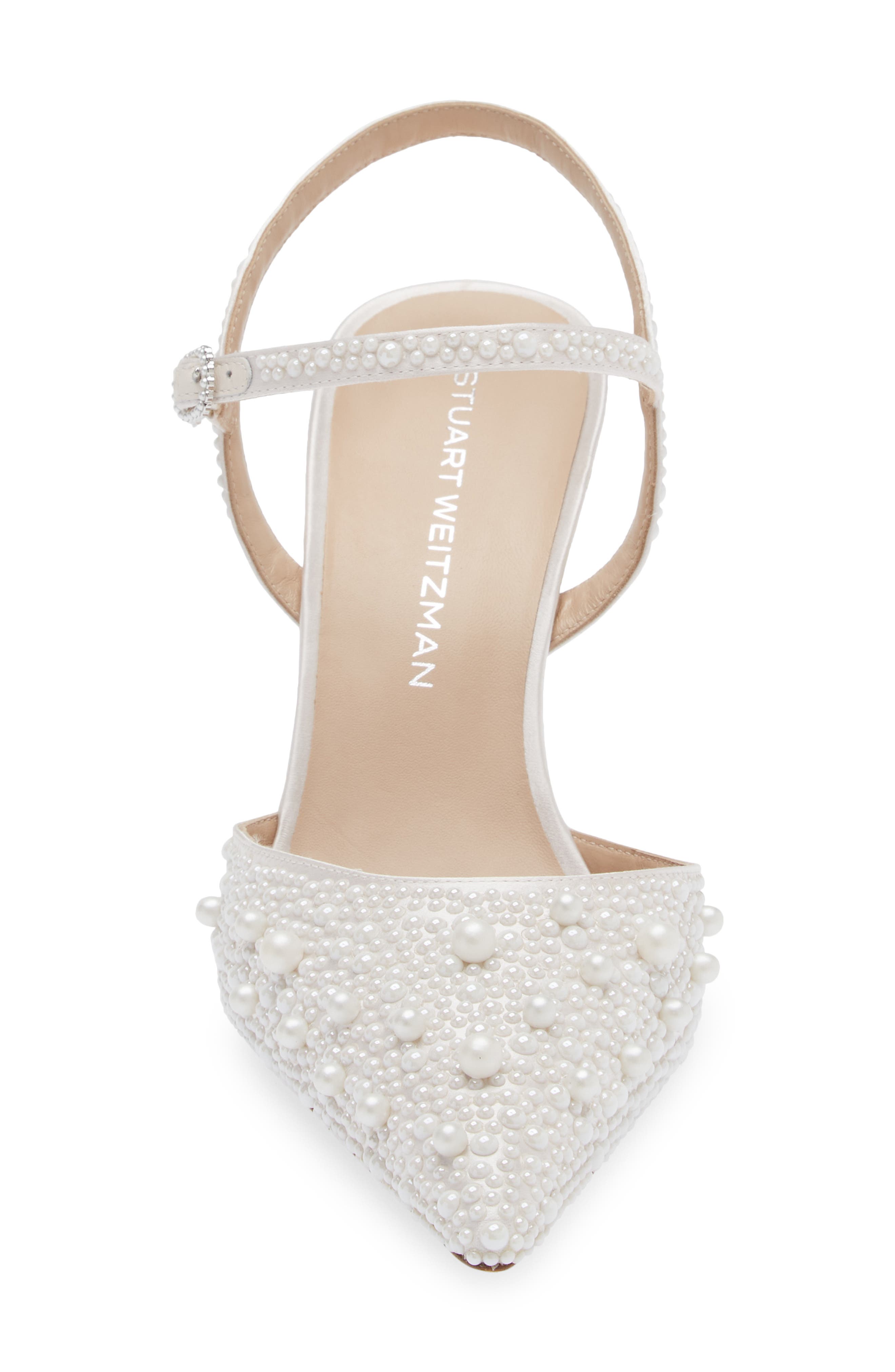 Bliss Pointed Toe Pump, Alternate, color, CREAM/ NATURAL
