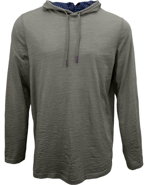Hugo Extra Fine Merino Wool Lightweight Hoodie