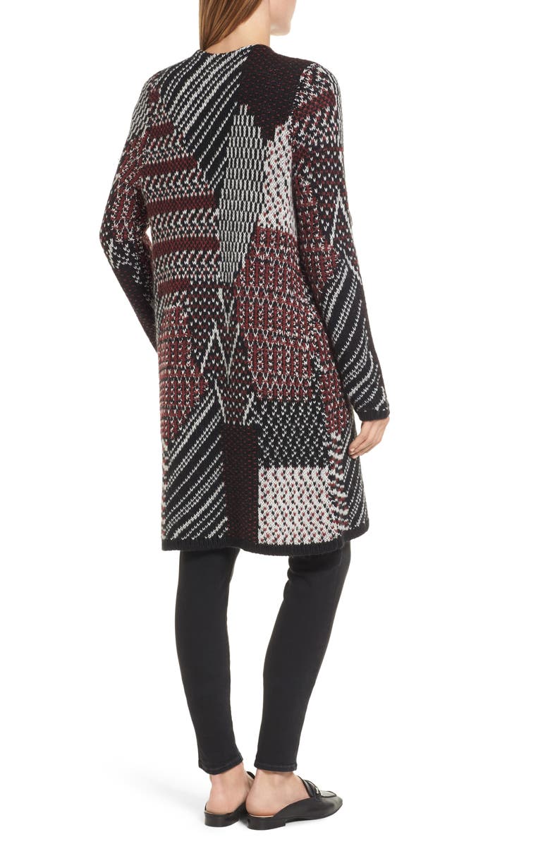 Caslon<sup>®</sup> Jacquard Cardigan, Alternate, color, 