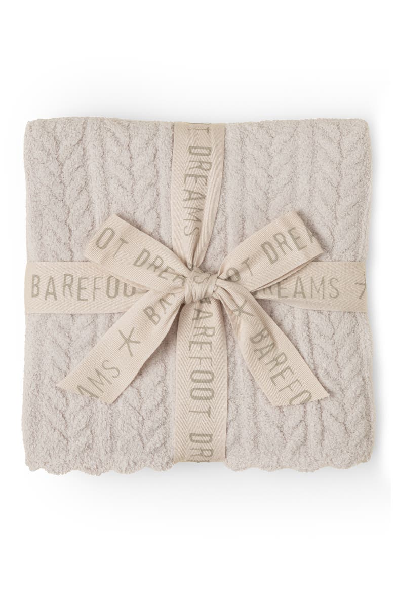 CozyChic® Heirloom Receiving Blanket, Alternate, color, STONE