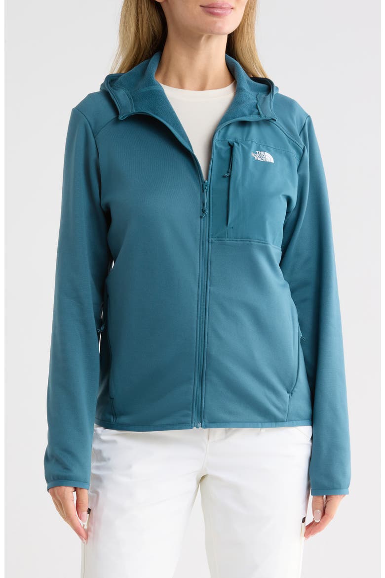Performance Fleece Full Zip Hoodie, Main, color, SPACE