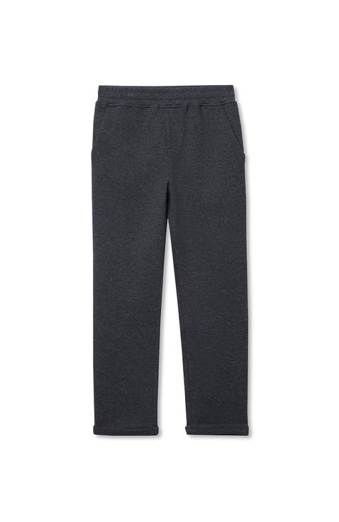 Boys Iron Knee Texture Knit Pants