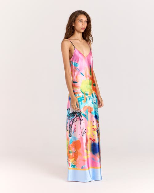 Romy Rodeo Slip Dress In Rodeo