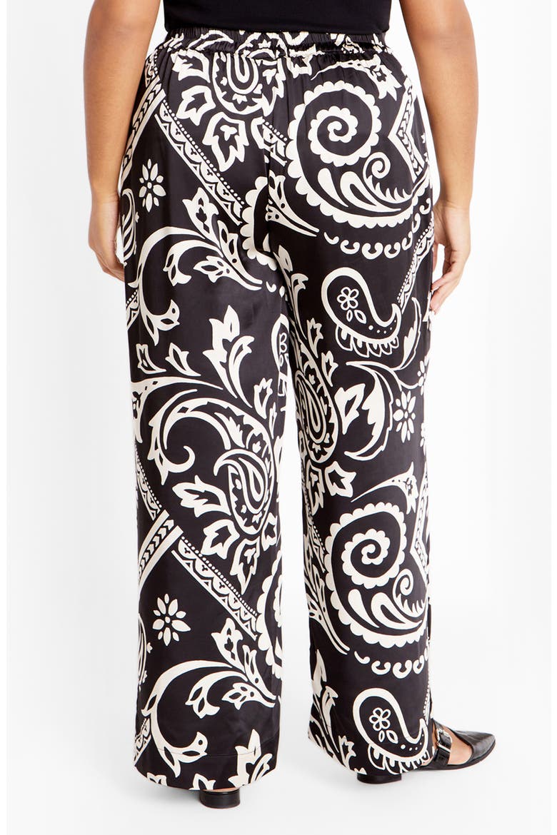 Belen Print Pull-On Pants, Alternate, color, PAISLEY