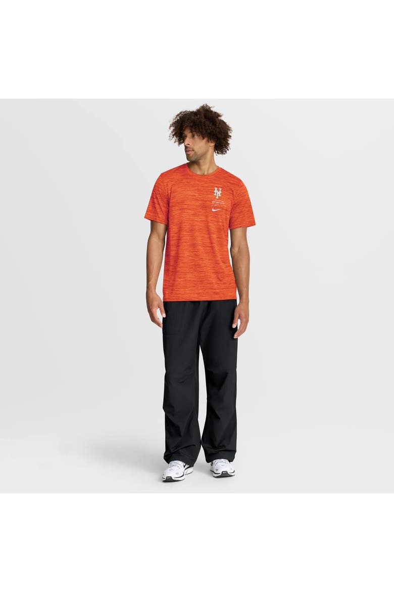 Men's Nike Orange New York Mets Velocity Dri-FIT T-Shirt, Alternate, color, Orange