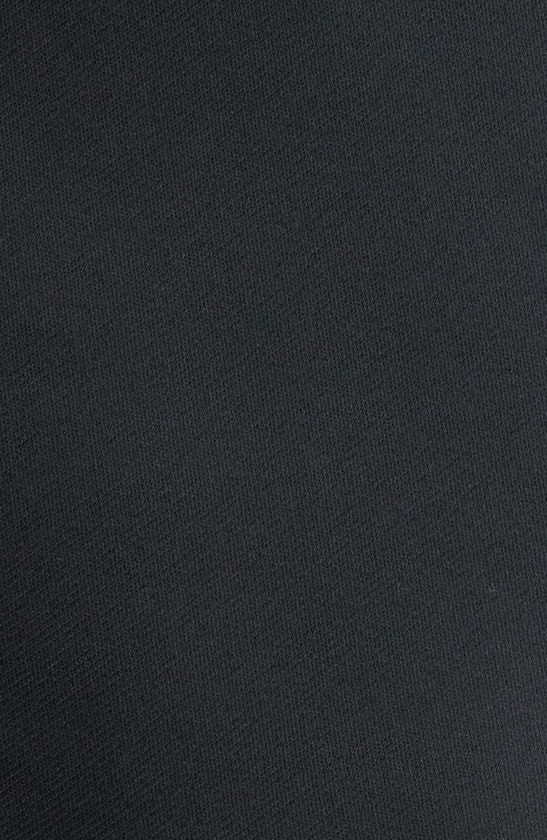 LoveShackFancy Ilene Satin & Lace Skirt, Alternate, color, Black