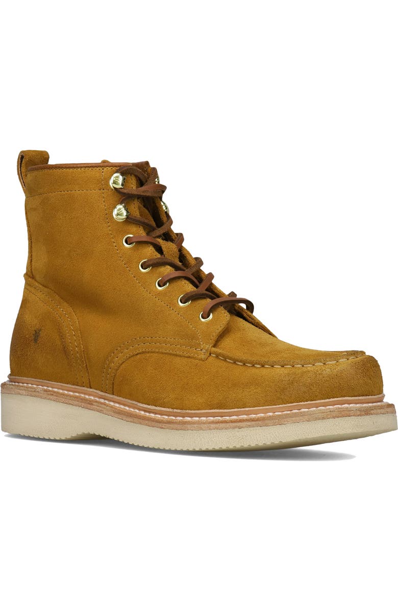 Frye Hudson Work Boot, Main, color, Golden Rod