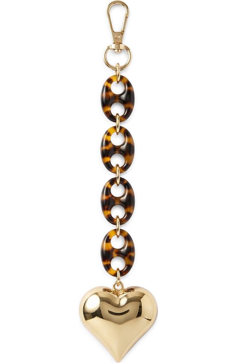 MacRae & Co. The Mariner Love Bag Charm, Main, color, Gold