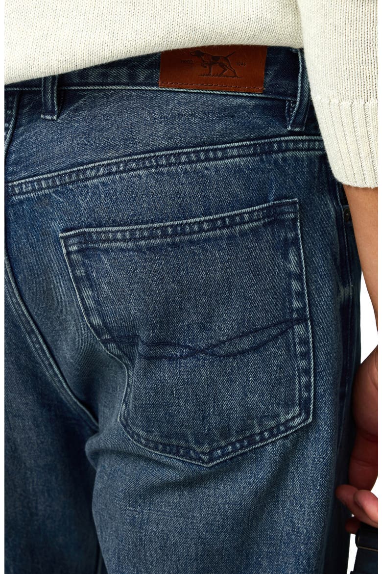 Dunearn Loose Fit Straight Leg Jeans, Alternate, color, WASHED INDIGO