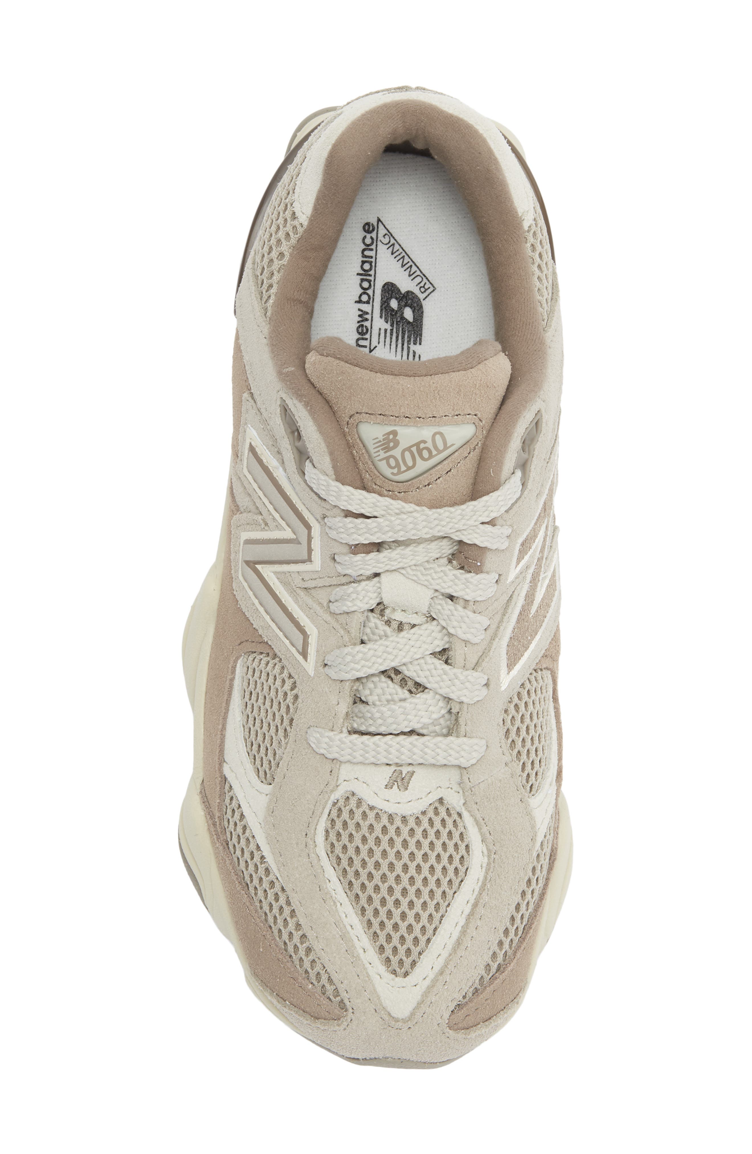New Balance Kids' 9060 Running Shoe, Alternate, color, Beige