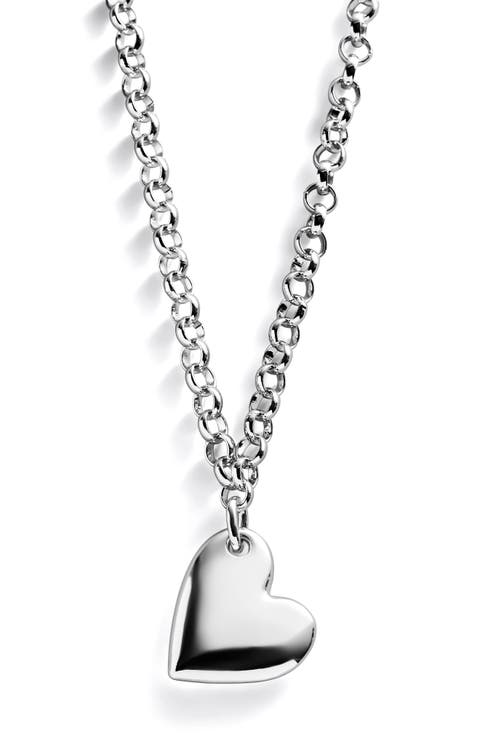 Millie Long Bubble Heart Necklace