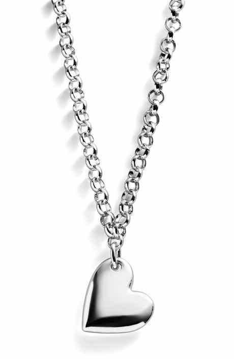 Millie Long Bubble Heart Necklace