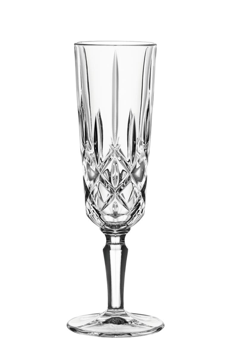 Noblesse Champagne Glasses, Set of 4, Alternate, color, Clear