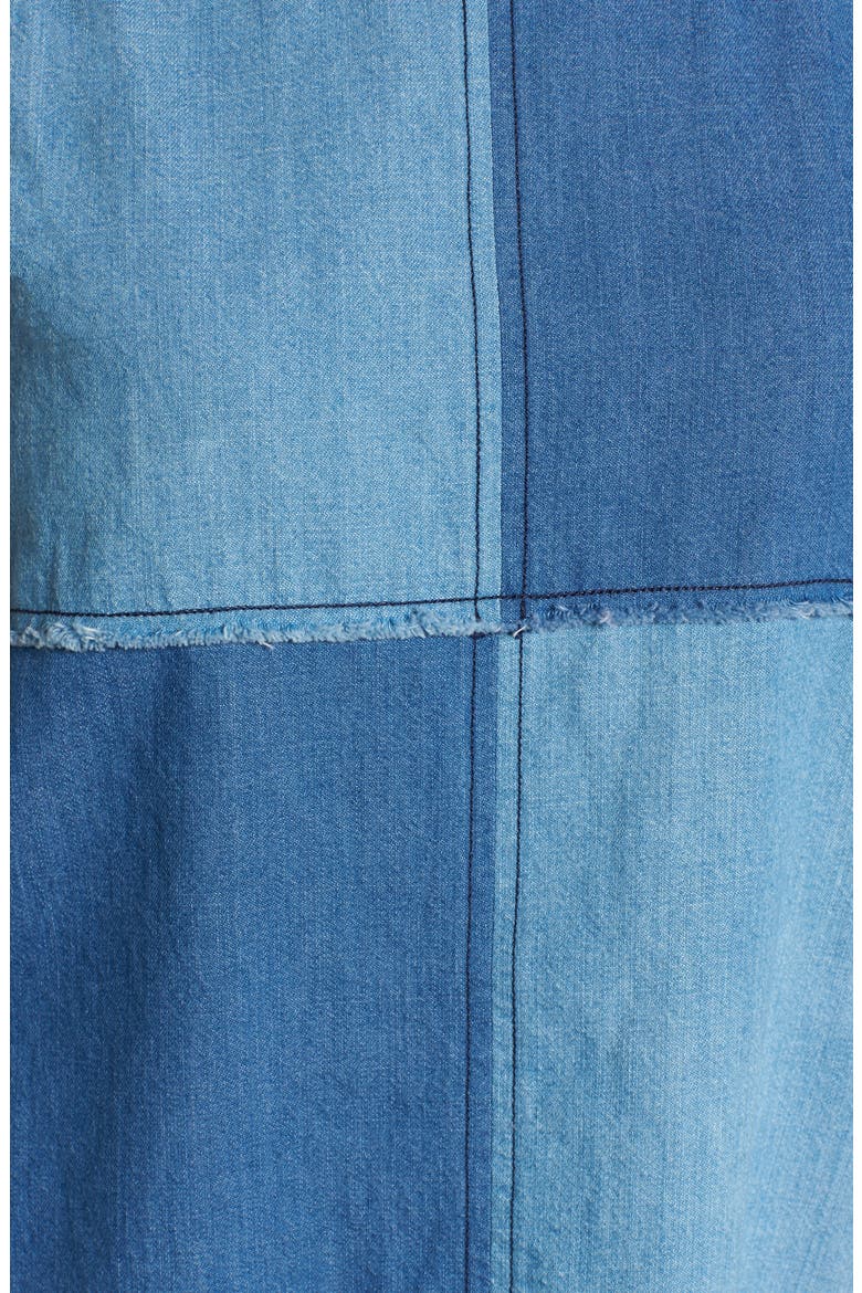 Denim Patchwork Tank, Alternate, color, PATCHWRK INDIGO