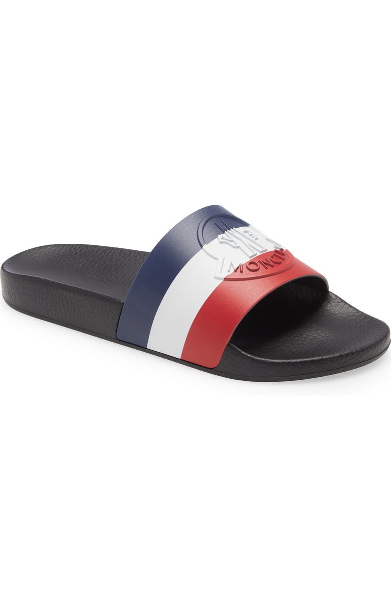 Moncler Basile Slide Sandal, Main, color,