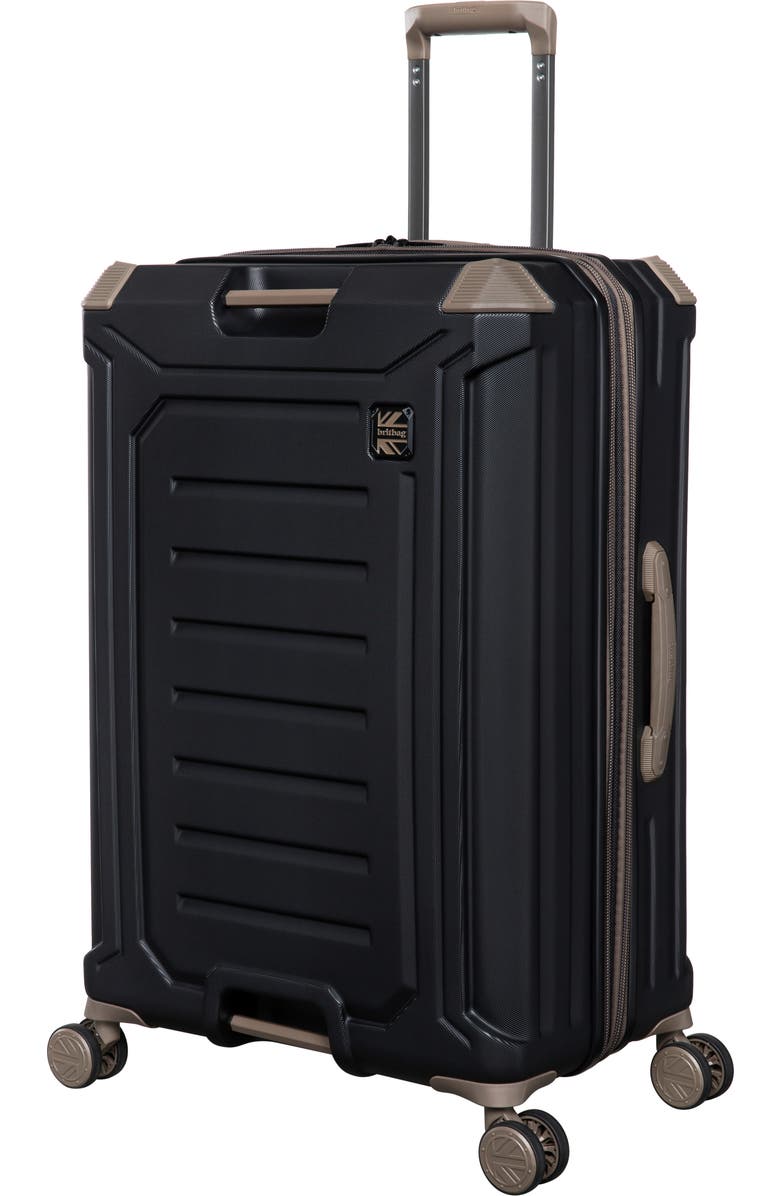 Britbag Stonesfields 27-Inch Hardside Spinner Luggage, Alternate, color, Black