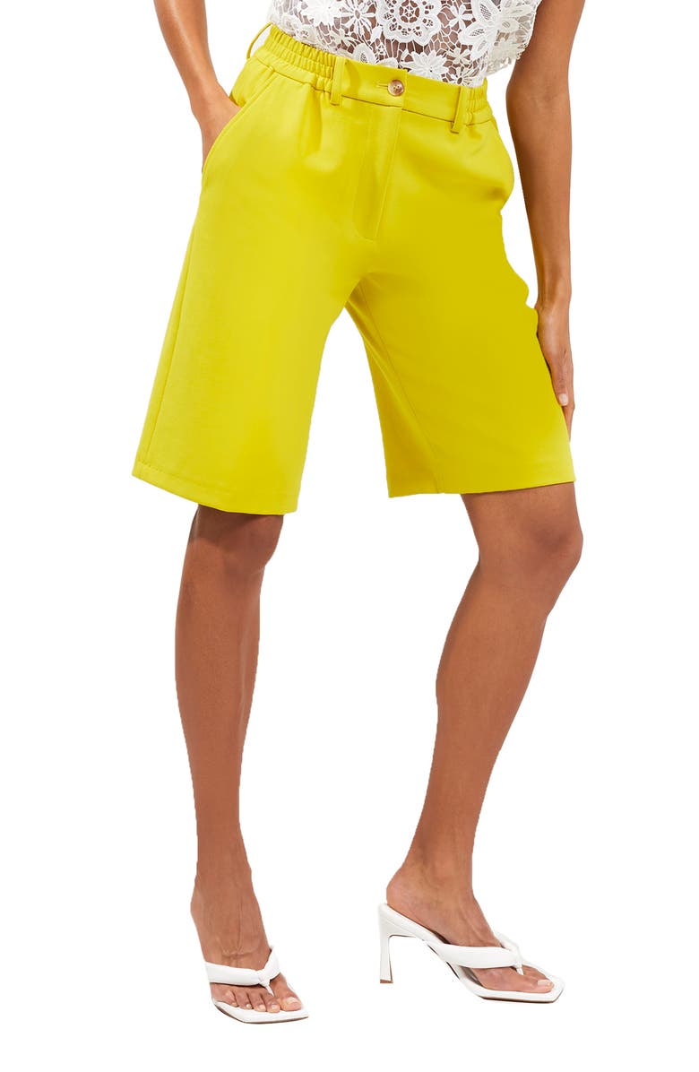 French Connection Emiko Whisper Bermuda Shorts, Main, color,