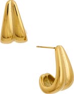 Juvell Textured Hoop Earrings