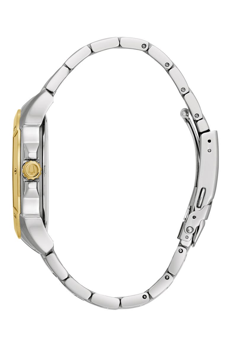 Skeleton Dial Automatic Two-Tone Bracelet Watch, 40mm, Alternate, color, TWO-TONE