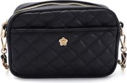 Adornia Cushion Quilted Faux Leather Shoulder Bag