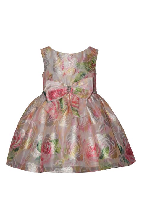 Burnout Jacquard Party Dress (Baby)