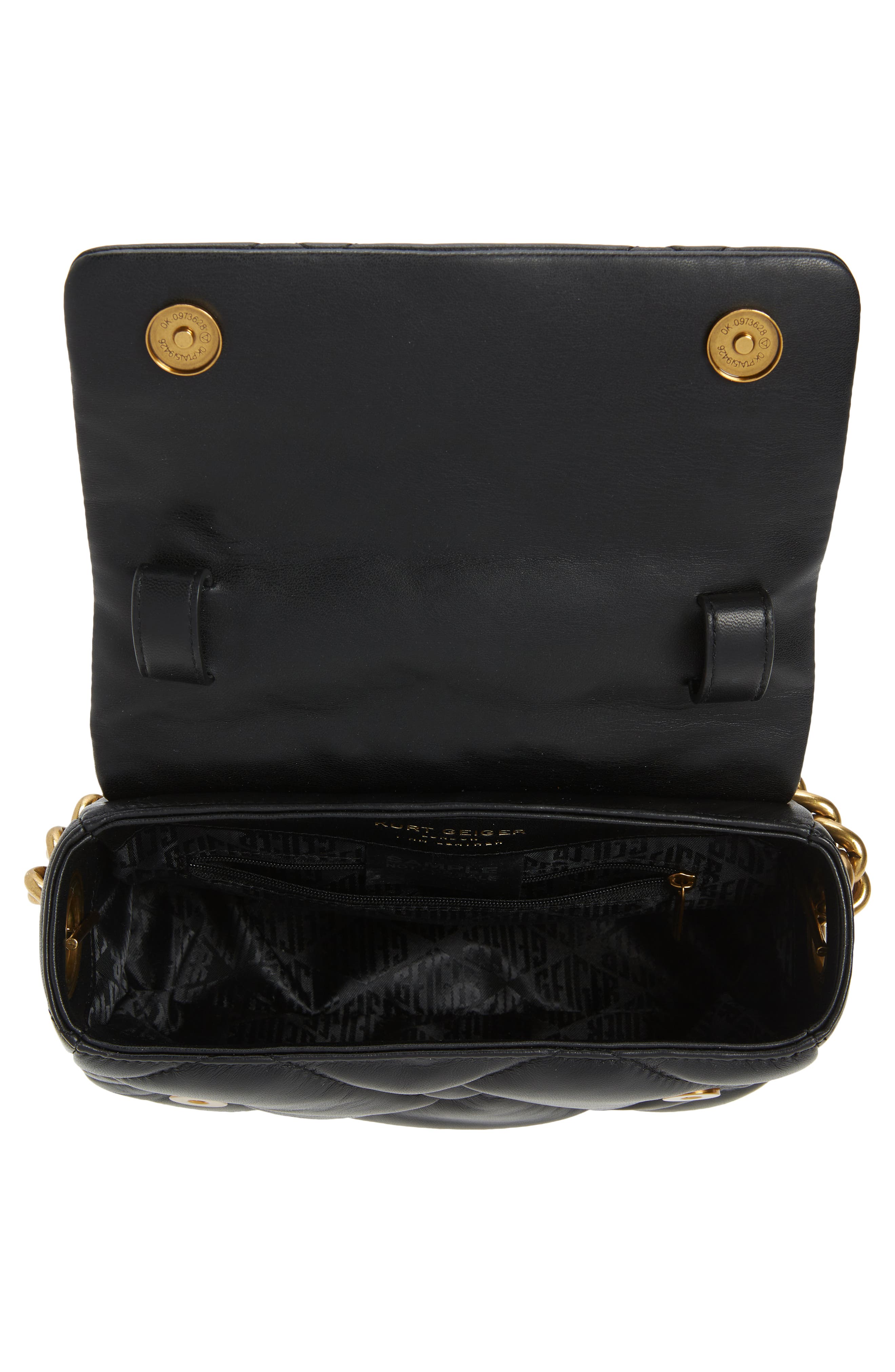 Kurt Geiger London Medium Kensington Soft Quilted Leather Shoulder Bag, Alternate, color, 