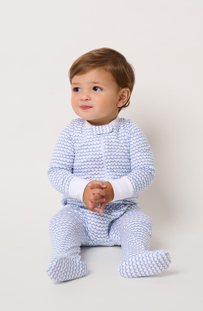 Petite Plume The New Mother Deluxe Maternity/Nursing Robe, Two-Piece Pajamas, Footie, Baby Blanket & Baby Hat Set, Alternate, color, 