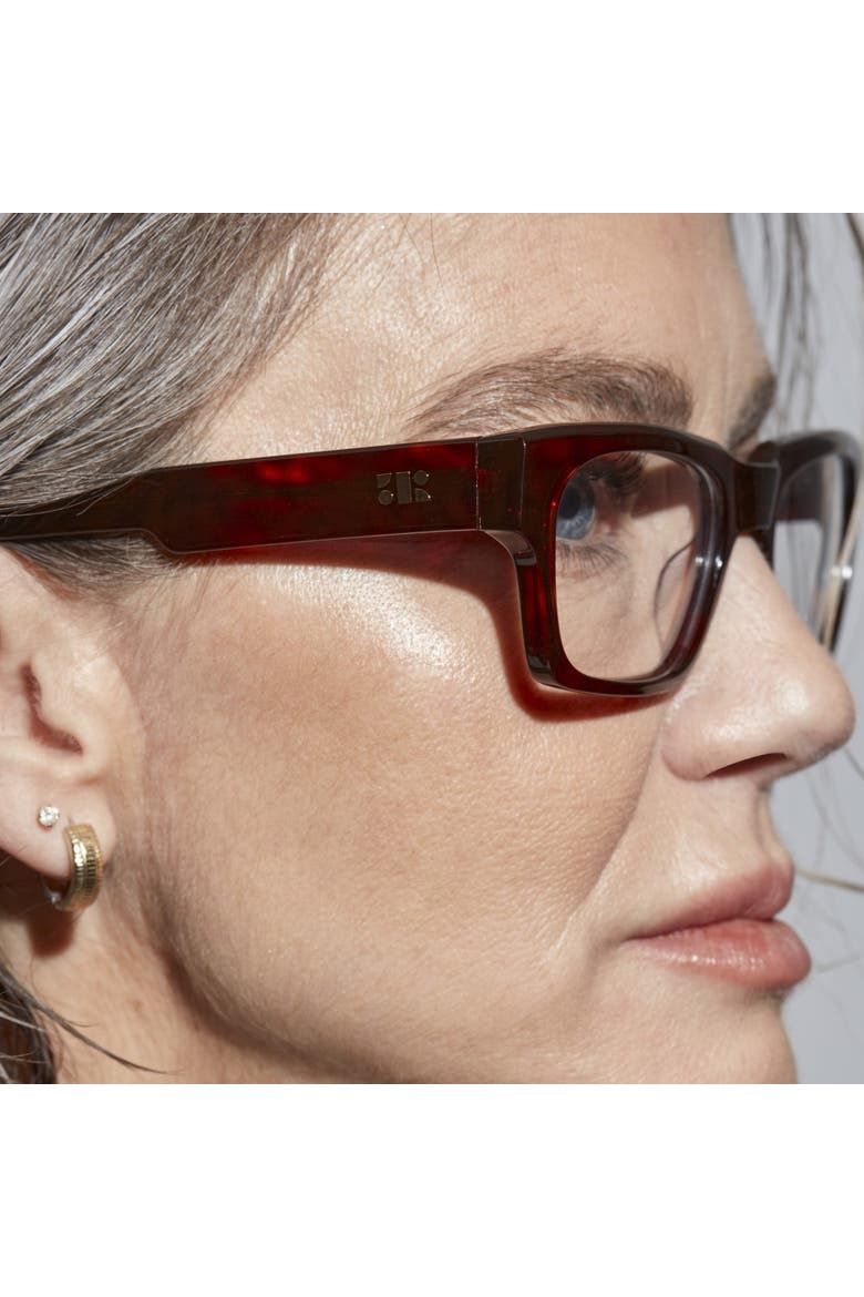 Leon Reading Glasses, Alternate, color, Green / Clear