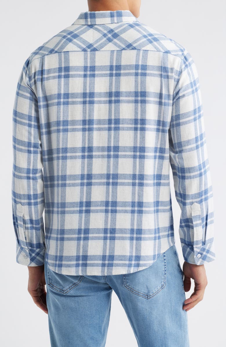 Rails Lennox Plaid Cotton Blend Flannel Button-Up Shirt, Alternate, color,