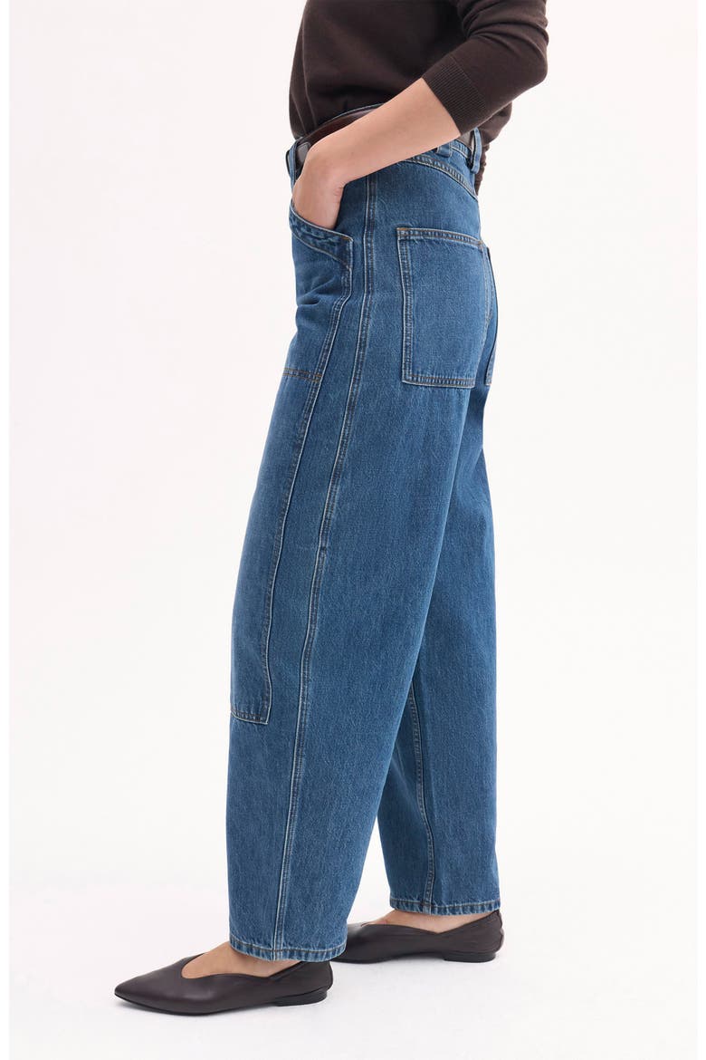 Denim Patch Pocket Jean, Alternate, color, Indigo