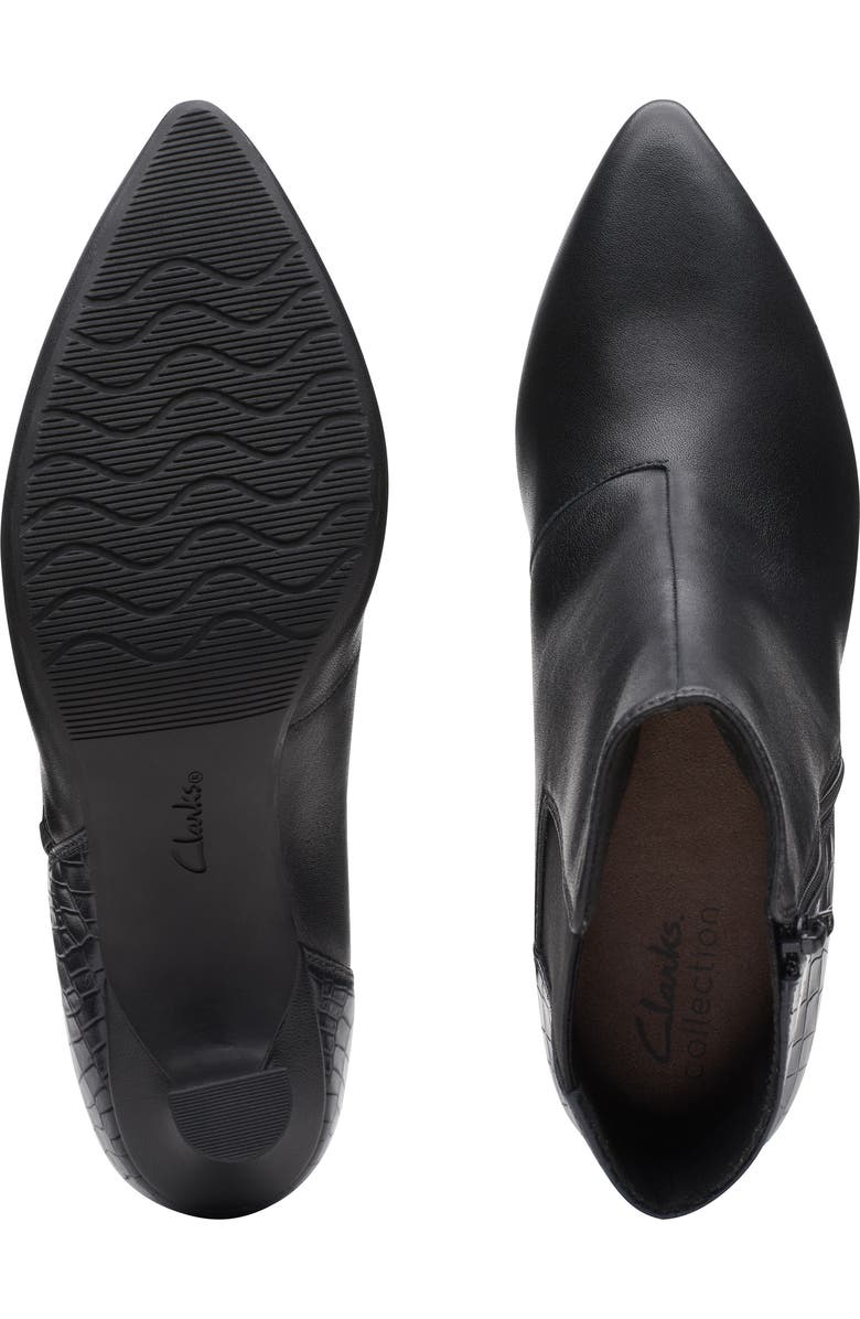 Clarks<sup>®</sup> Kataleyna Glow Kitten Heel Bootie, Alternate, color,