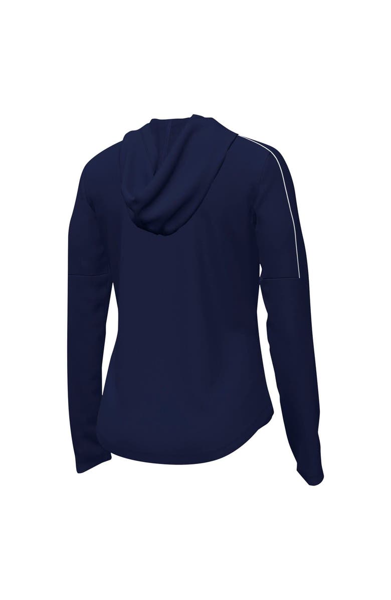 Under Armour Women's Under Armour Navy Auburn Tigers Gameday Knockout Long Sleeve Hooded T-Shirt, Alternate, color, Navy