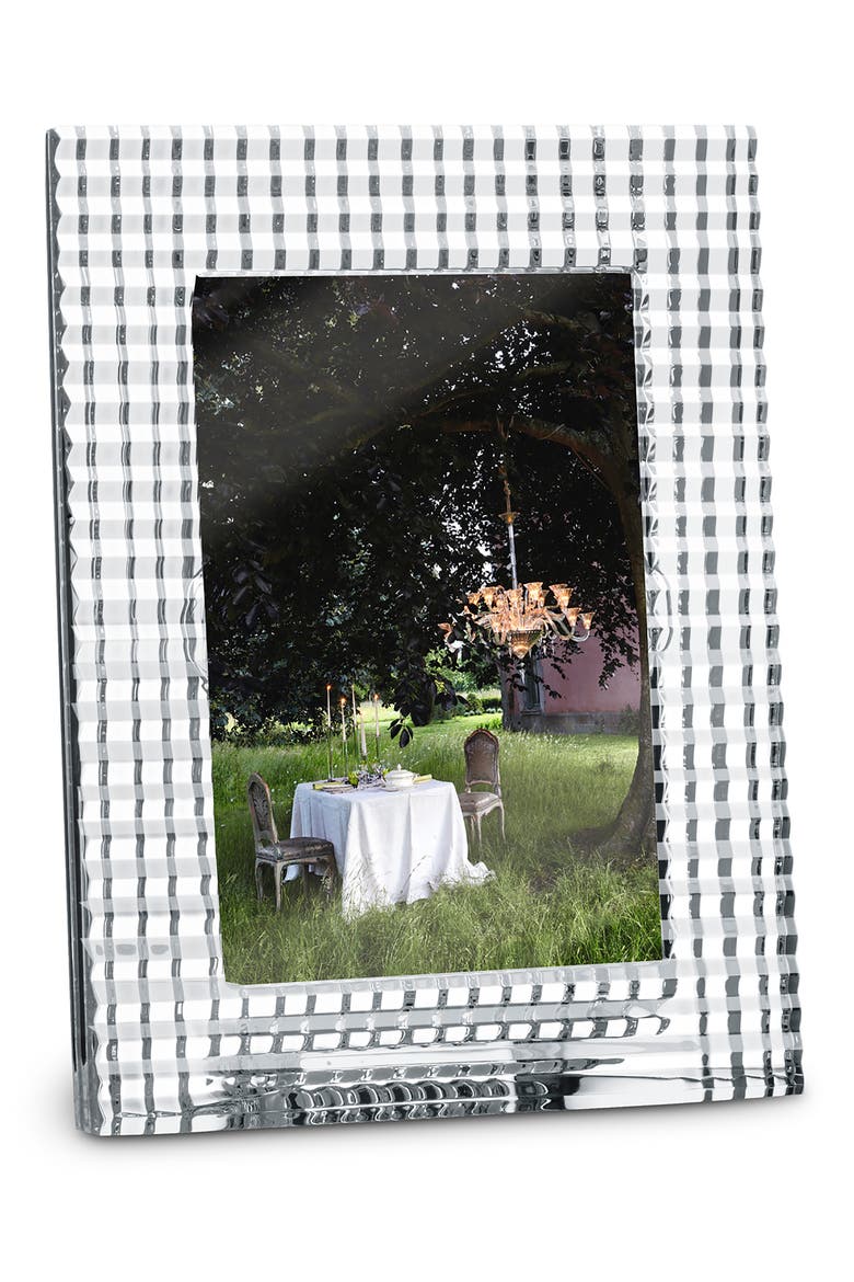 Eye Lead Crystal Frame, Main, color, CLEAR