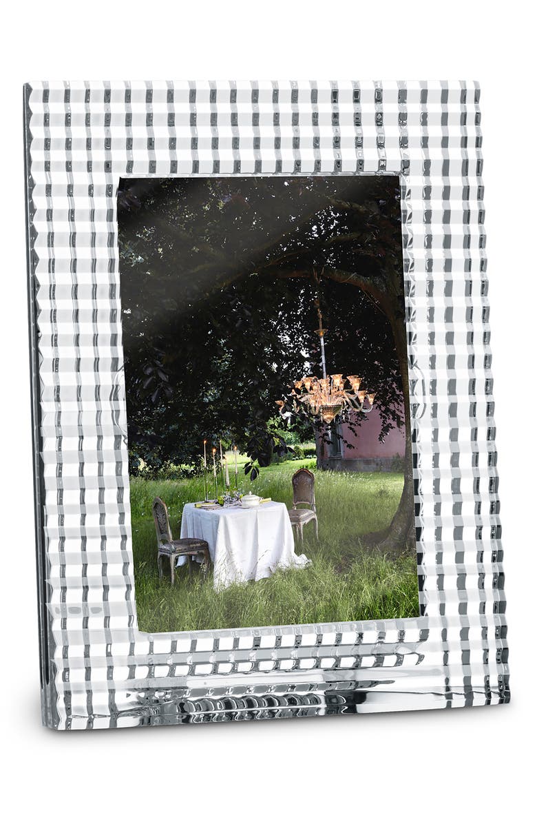 Baccarat Eye Lead Crystal Frame, Main, color,