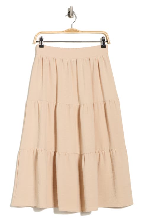 Tiered Midi Skirt