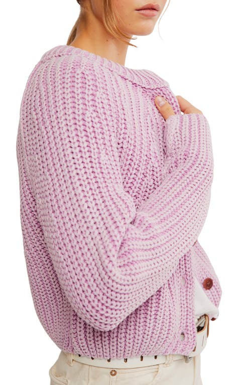 Shop Free People Sweet Nothing Cotton Cardigan In Spring Fling