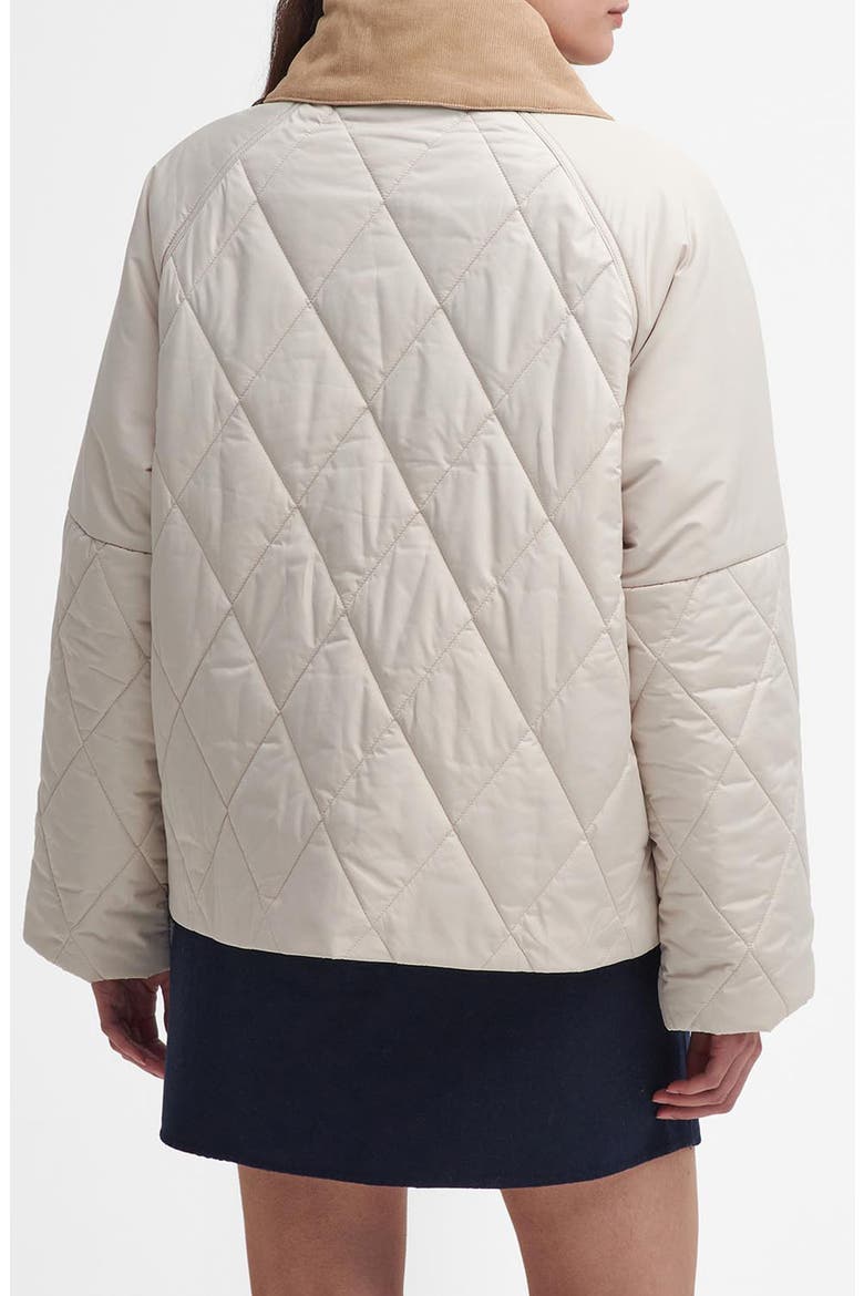 Milby Colorblock Quilted Jacket, Alternate, color, OATMEAL/ANCIENT